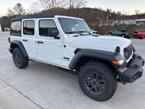 Bright White Clearcoat 2026 Jeep Wrangler Sport S