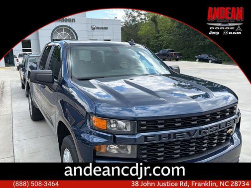 Northsky Blue Metallic 2022 Chevrolet Silverado 1500 Limited Custom