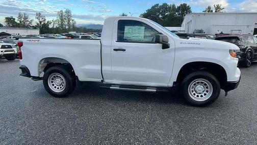 Summit White 2025 Chevrolet Silverado 1500 WT