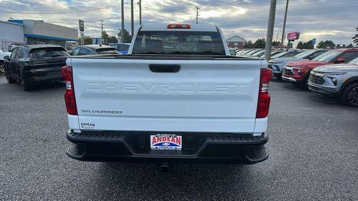 Summit White 2025 Chevrolet Silverado 1500 WT