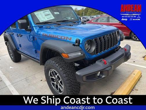 Hydro Blue Pearlcoat 2025 Jeep Wrangler Rubicon