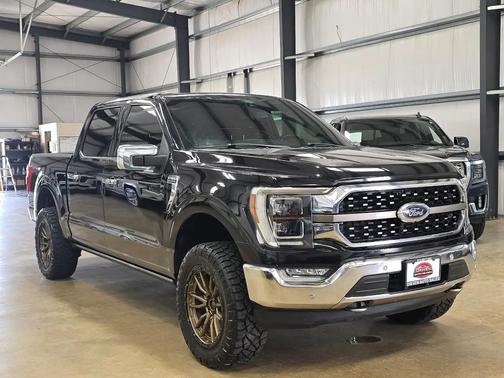 Agate Black Metallic 2022 Ford F-150 King Ranch