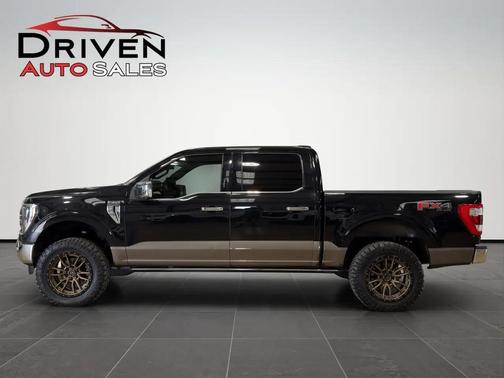 Agate Black Metallic 2022 Ford F-150 King Ranch Truck