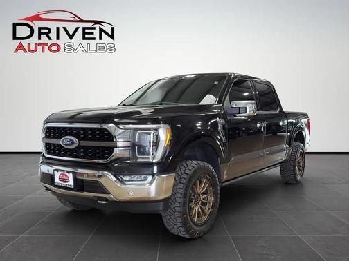 Agate Black Metallic 2022 Ford F-150 King Ranch