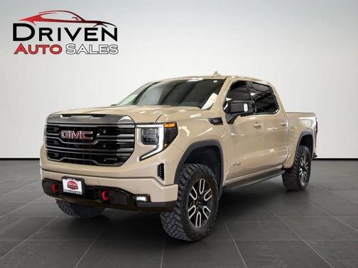 Desert Sand Metallic 2022 GMC Sierra 1500 AT4