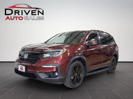 Deep Scarlet Pearl 2022 Honda Pilot AWD Special Edition