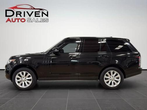 Black 2017 Land Rover Range Rover 3.0L Turbocharged Diesel HSE Td6