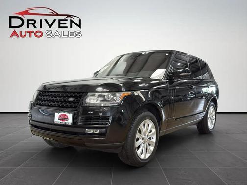 Black 2017 Land Rover Range Rover 3.0L Turbocharged Diesel HSE Td6