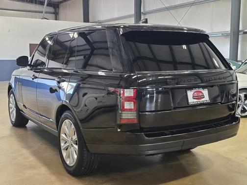 Black 2017 Land Rover Range Rover 3.0L Turbocharged Diesel HSE Td6