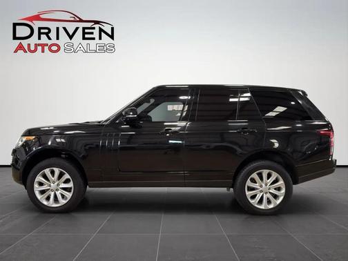 Black 2017 Land Rover Range Rover 3.0L Turbocharged Diesel HSE Td6