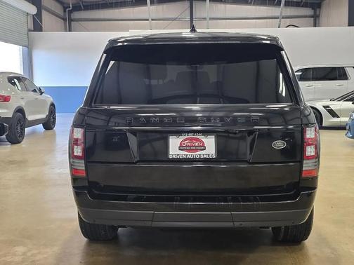 Black 2017 Land Rover Range Rover 3.0L Turbocharged Diesel HSE Td6
