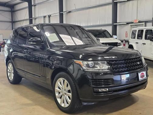 Black 2017 Land Rover Range Rover 3.0L Turbocharged Diesel HSE Td6