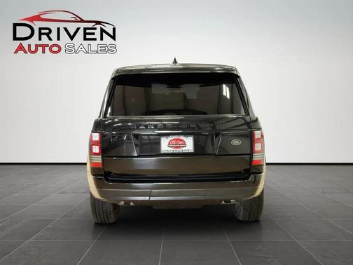 Black 2017 Land Rover Range Rover 3.0L Turbocharged Diesel HSE Td6
