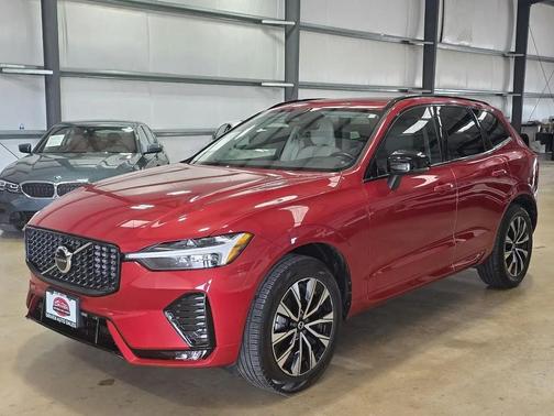 Fusion Red Metallic 2024 Volvo XC60 B5 Core Dark Theme