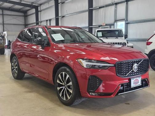 Fusion Red Metallic 2024 Volvo XC60 B5 Core Dark Theme