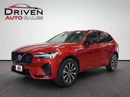 Fusion Red Metallic 2024 Volvo XC60 B5 Core Dark Theme