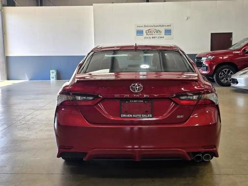 Supersonic Red 2021 Toyota Camry SE