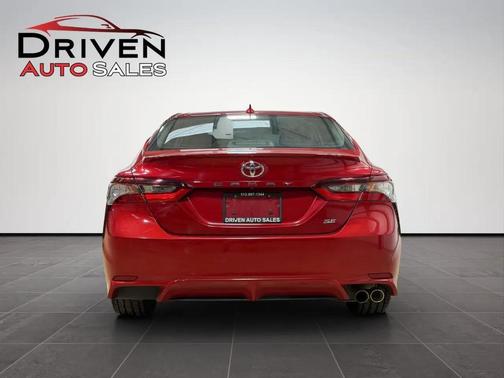 Supersonic Red 2021 Toyota Camry SE