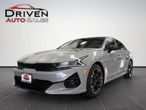 Wolf Gray 2022 Kia K5 GT-Line