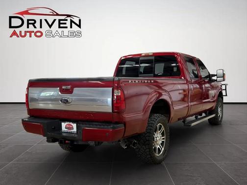 Ruby Red Metallic Tinted Clearcoat 2015 Ford F-350 Platinum