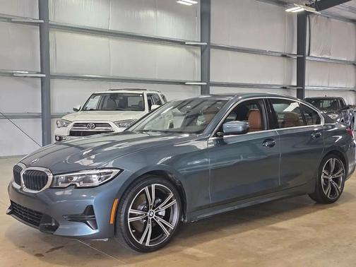 Blue Ridge Mountain Metallic 2021 BMW 330 330i Sedan