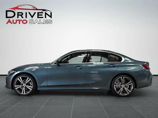 Blue Ridge Mountain Metallic 2021 BMW 330 330i Sedan