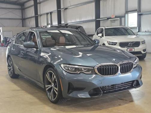 Blue Ridge Mountain Metallic 2021 BMW 330 330i Sedan