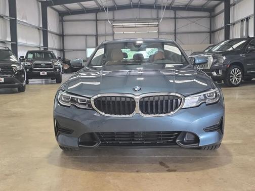 Blue Ridge Mountain Metallic 2021 BMW 330 330i Sedan