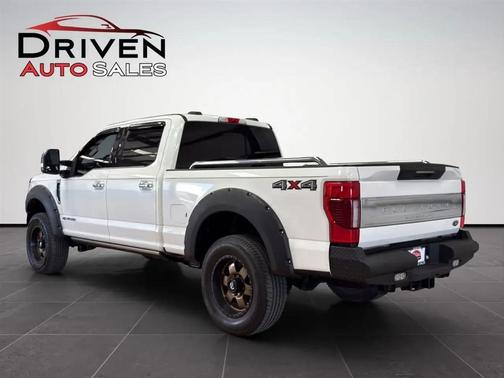 Star White Metallic Tri-Coat 2021 Ford F-250 Platinum