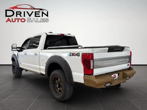 Star White Metallic Tri-Coat 2021 Ford F-250 Platinum