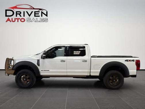 Star White Metallic Tri-Coat 2021 Ford F-250 Platinum Truck