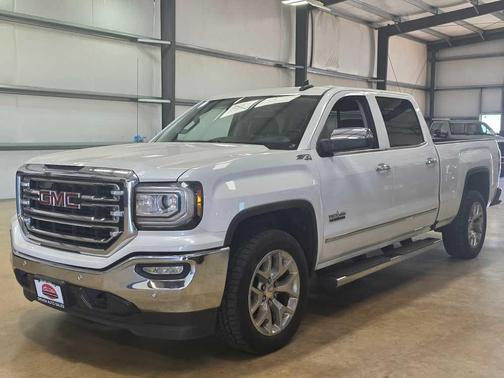 White Frost Tricoat 2017 GMC Sierra 1500 SLT Truck