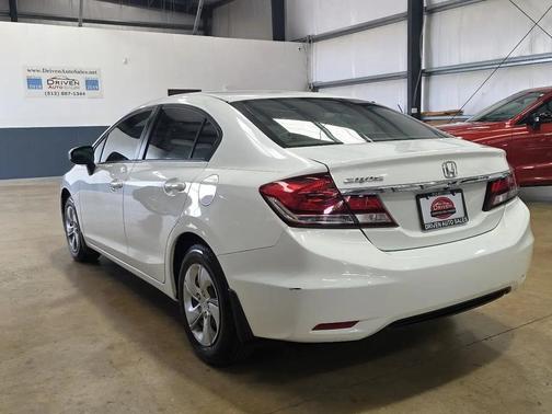 Taffeta White 2014 Honda Civic LX