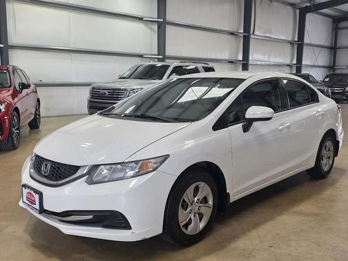 Taffeta White 2014 Honda Civic LX