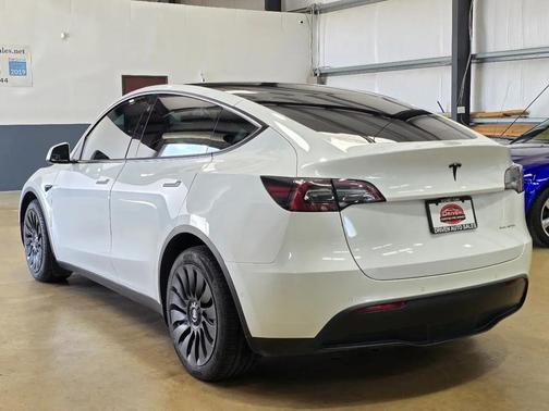 Pearl White Multi-Coat 2021 Tesla Model Y Long Range Dual Motor All-Wheel Drive