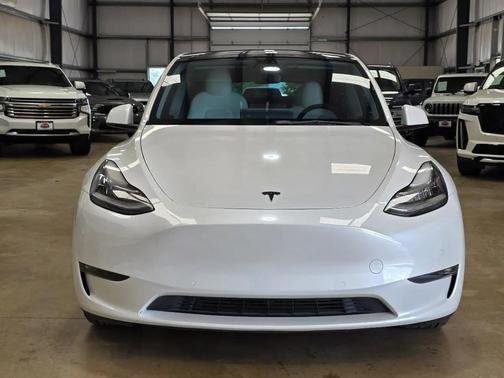 Pearl White Multi-Coat 2021 Tesla Model Y Long Range Dual Motor All-Wheel Drive