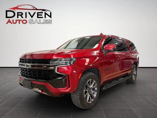 Cherry Red Tintcoat 2021 Chevrolet Suburban 4WD Z71