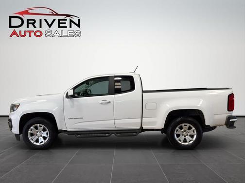 Summit White 2021 Chevrolet Colorado LT