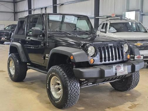 Black 2007 Jeep Wrangler X