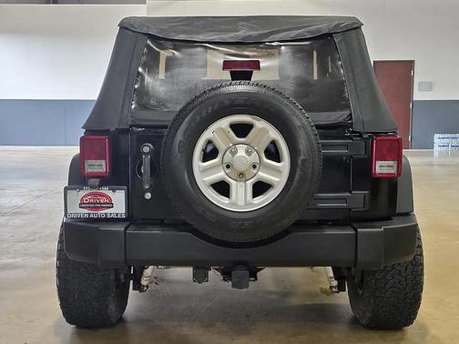 Black 2007 Jeep Wrangler X