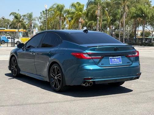 Midnight Black Metallic 2025 Toyota Camry XSE