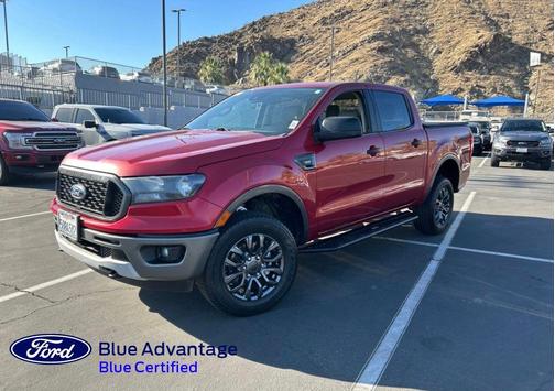 Rapid Red Metallic Tinted Clearcoat 2020 Ford Ranger XLT