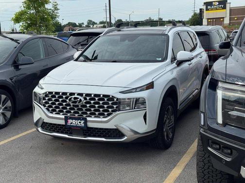Quartz White 2022 Hyundai SANTA FE SEL 2.4