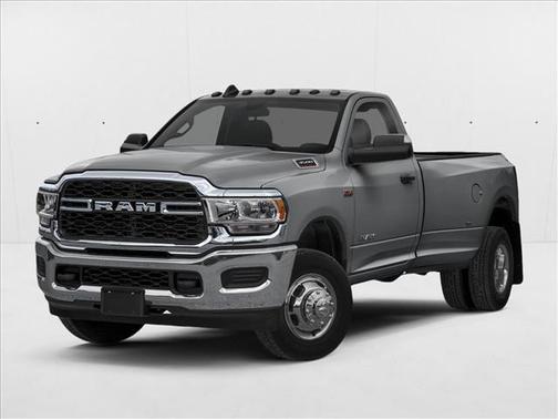 Diamond Black Crystal Pearlcoat 2020 RAM 3500 Tradesman Regular Cab 4x4 8' Box