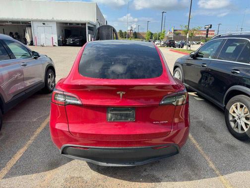 Red Multi-Coat 2023 Tesla Model Y Long Range Dual Motor All-Wheel Drive