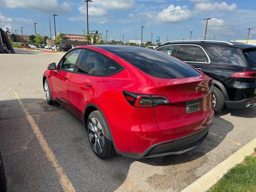 Red Multi-Coat 2023 Tesla Model Y Long Range Dual Motor All-Wheel Drive