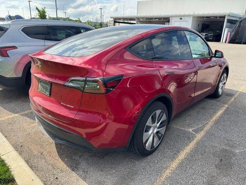 Red Multi-Coat 2023 Tesla Model Y Long Range Dual Motor All-Wheel Drive