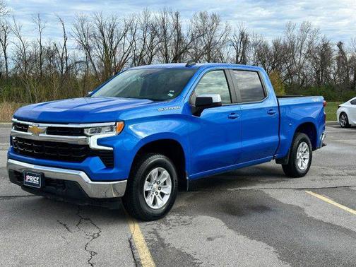 Riptide Blue Metallic 2025 Chevrolet Silverado 1500 LT