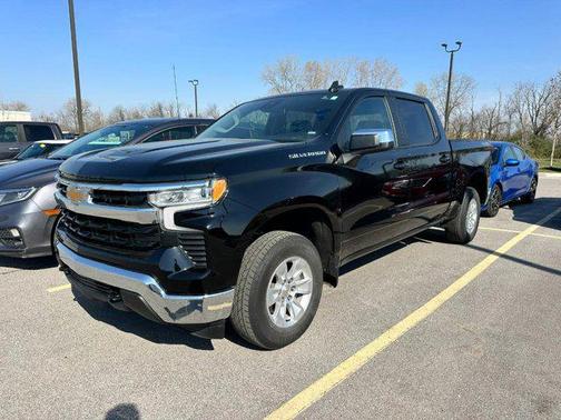 Black 2025 Chevrolet Silverado 1500 LT