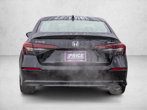 Crystal Black Pearl 2025 Honda Civic Sport